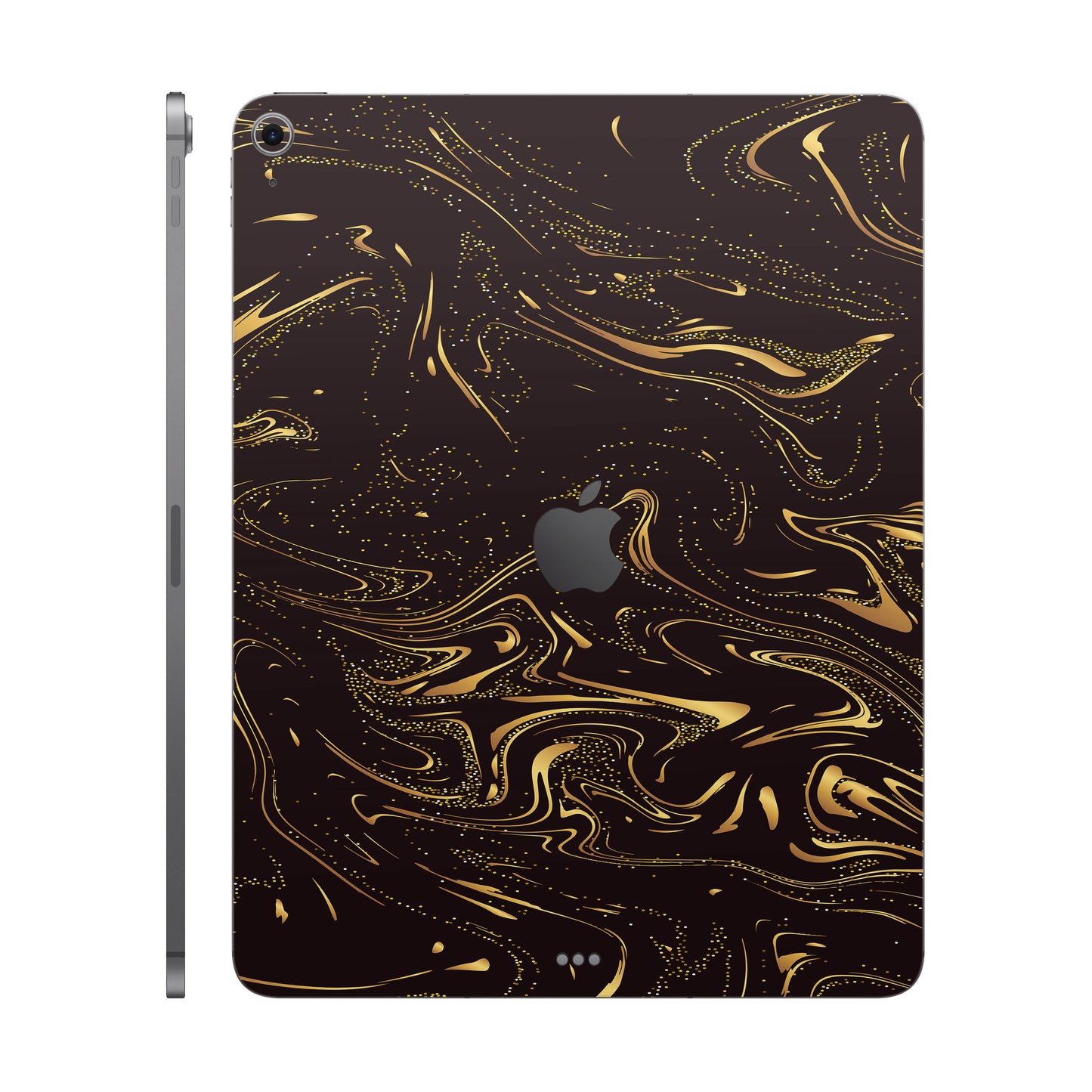 Folie de protectie iPad Air 13" (2025, M3), eSkins Signature, Golden Noir