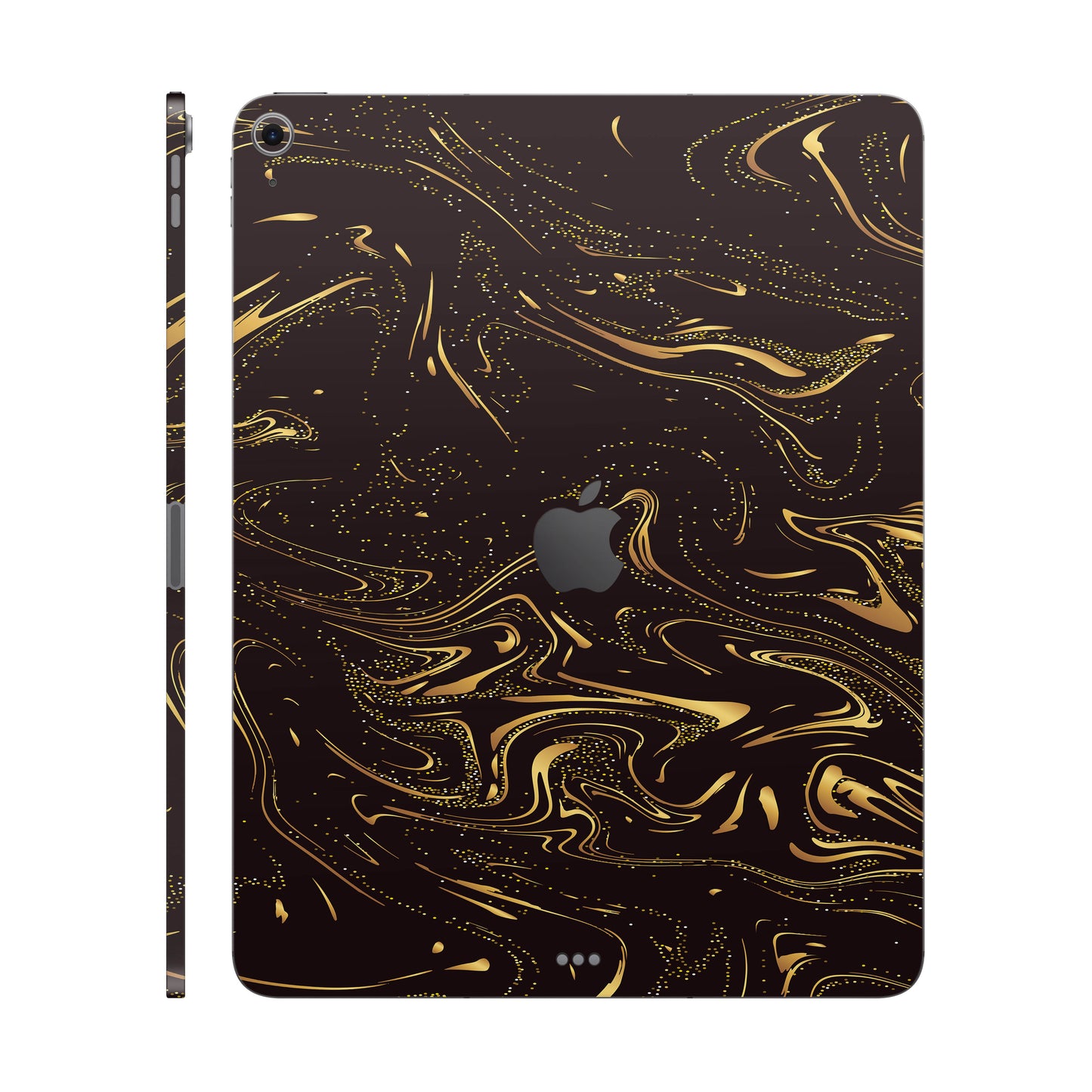 Folie de protectie iPad Air 13" (2025, M3), eSkins Signature, Golden Noir