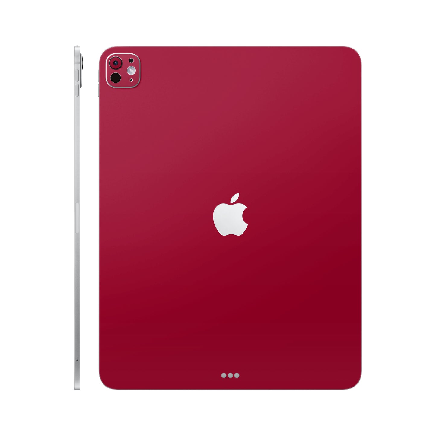 Folie de protectie iPad Pro 11" (2024), eSkins Unique, Skin Mat Rosu