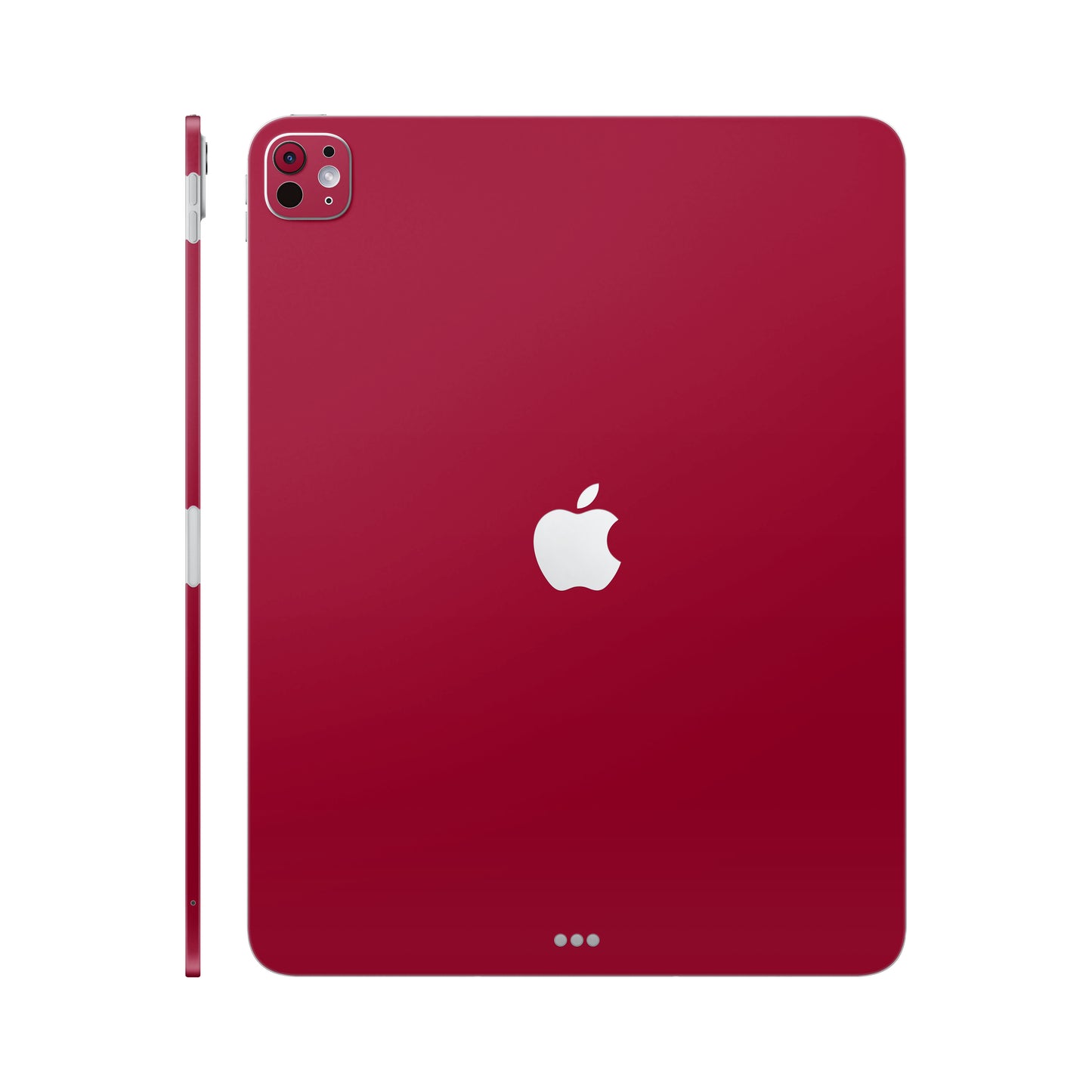 Folie de protectie iPad Pro 11" (2024), eSkins Unique, Skin Mat Rosu