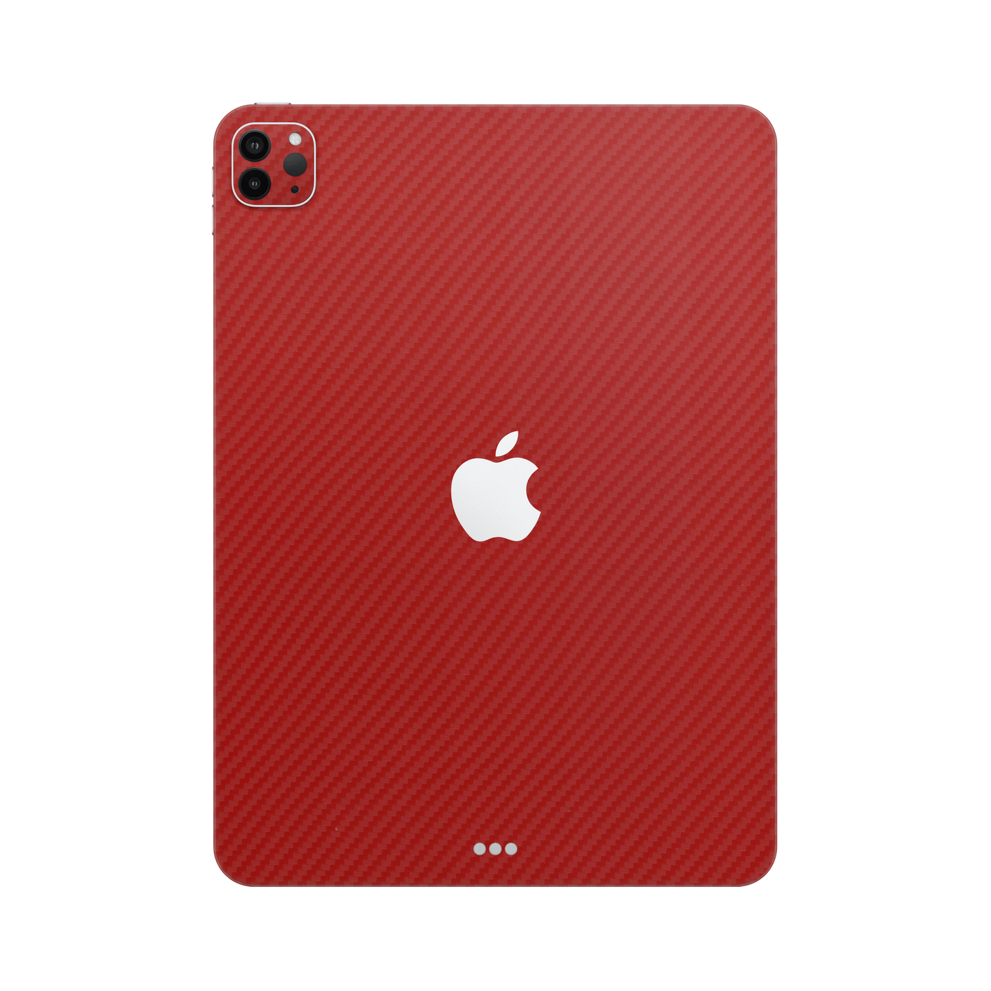 Folie de protectie iPad Pro 11" (2nd Gen), eSkins Elegans, Skin Carbon Rosu