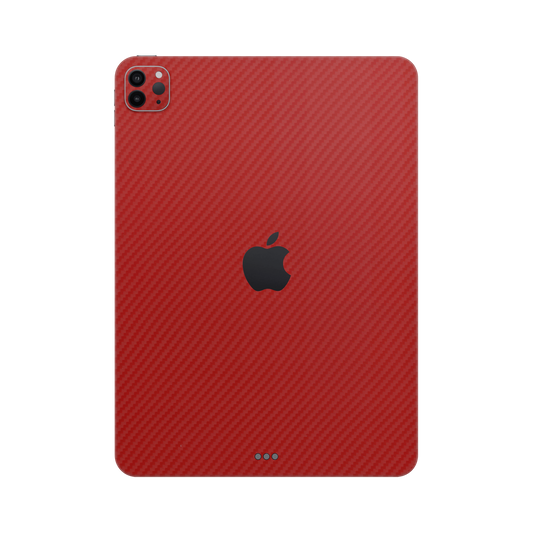 Skin iPad Pro 11" (3rd Gen), Carbon 3D Red 