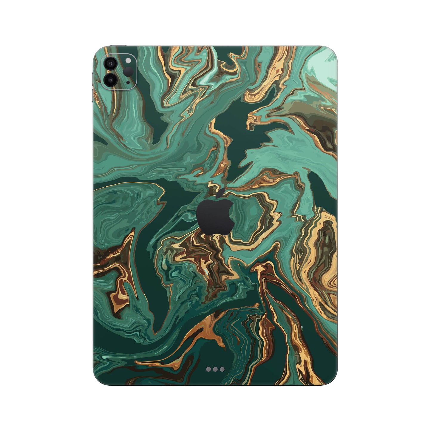 Folie de protectie iPad Pro 11" (3rd Gen), eSkins Signature, Skin Emerald Flow