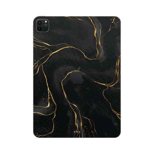 Folie de protectie iPad Pro 11" (3rd Gen), eSkins Signature, Skin Golden Onyx