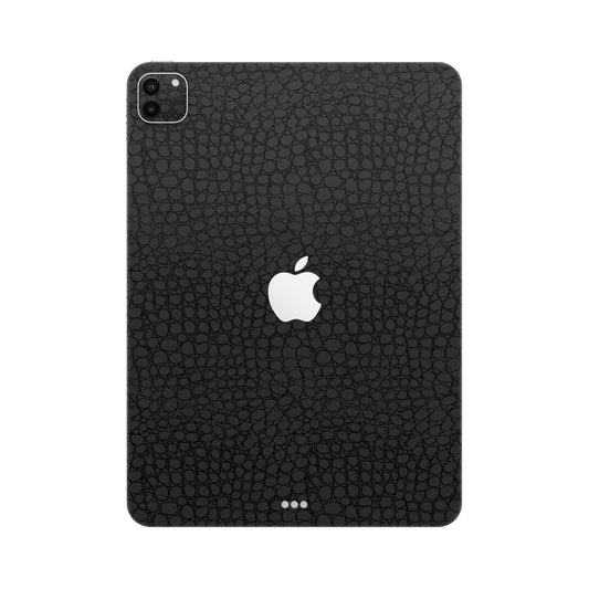 Skin iPad Pro 11" (4th Gen), Croco 3D Black 