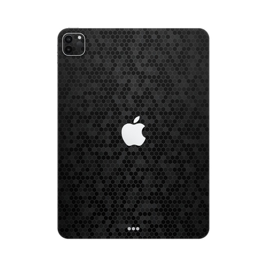 Skin iPad Pro 11" (4th Gen), Honeycomb 3D Black 