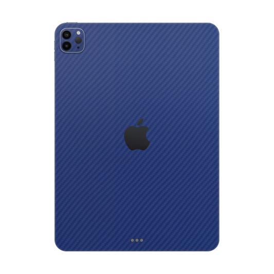 Skin iPad Pro 12.9" (4th Gen), Carbon 3D Blue 
