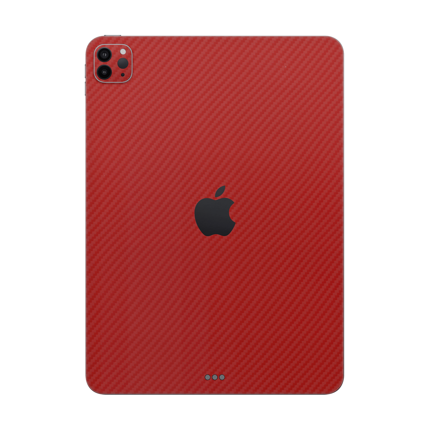 Folie de protectie iPad Pro 12.9" (4th Gen), eSkins Elegans, Skin Carbon Rosu