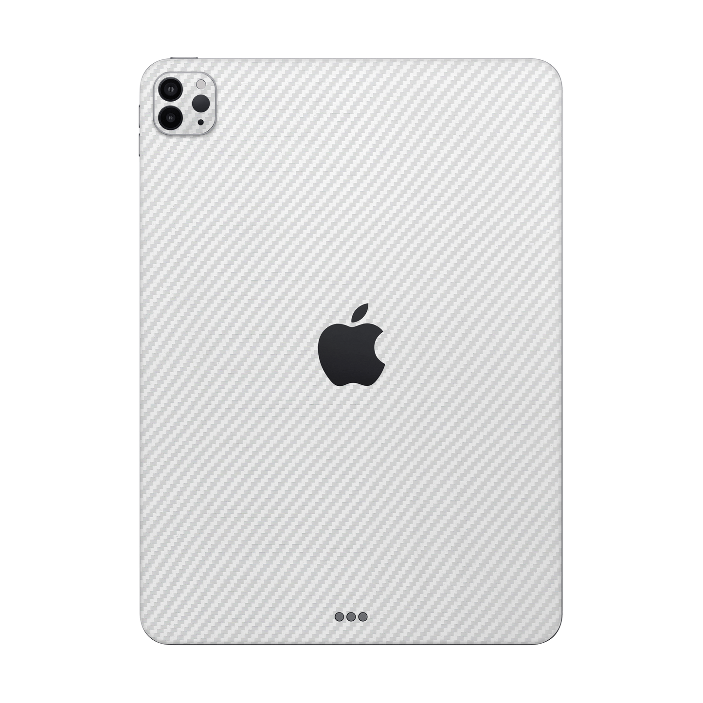 Folie de protectie iPad Pro 12.9" (4th Gen), eSkins Elegans, Skin Carbon Alb