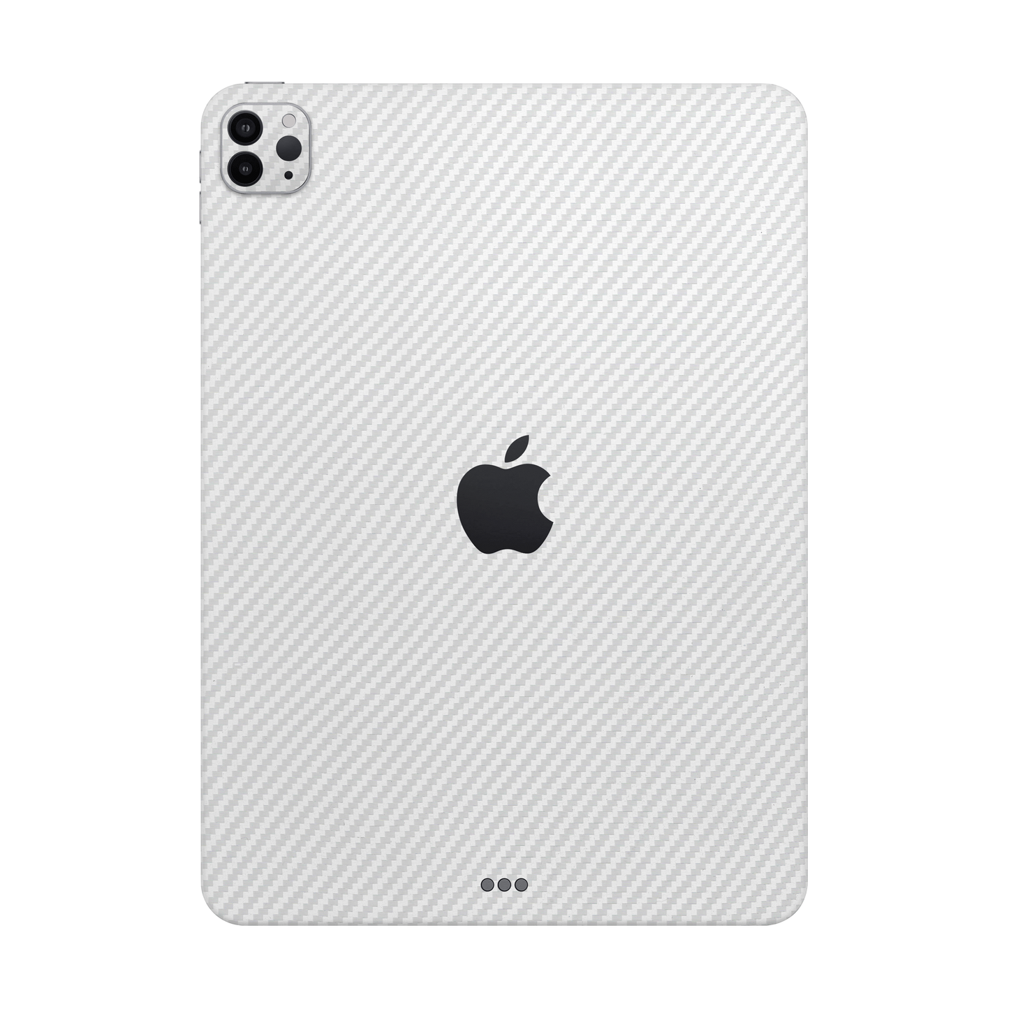Folie de protectie iPad Pro 12.9" (4th Gen), eSkins Elegans, Skin Carbon Alb