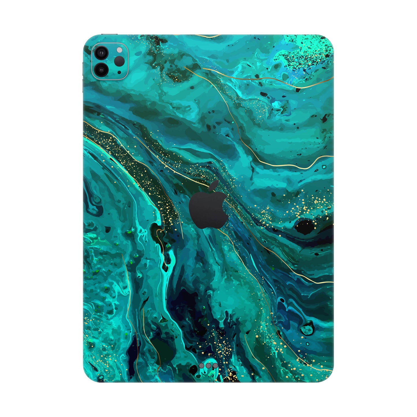 Folie de protectie iPad Pro 12.9" (4th Gen), eSkins Signature, Skin Celestial Lagoon