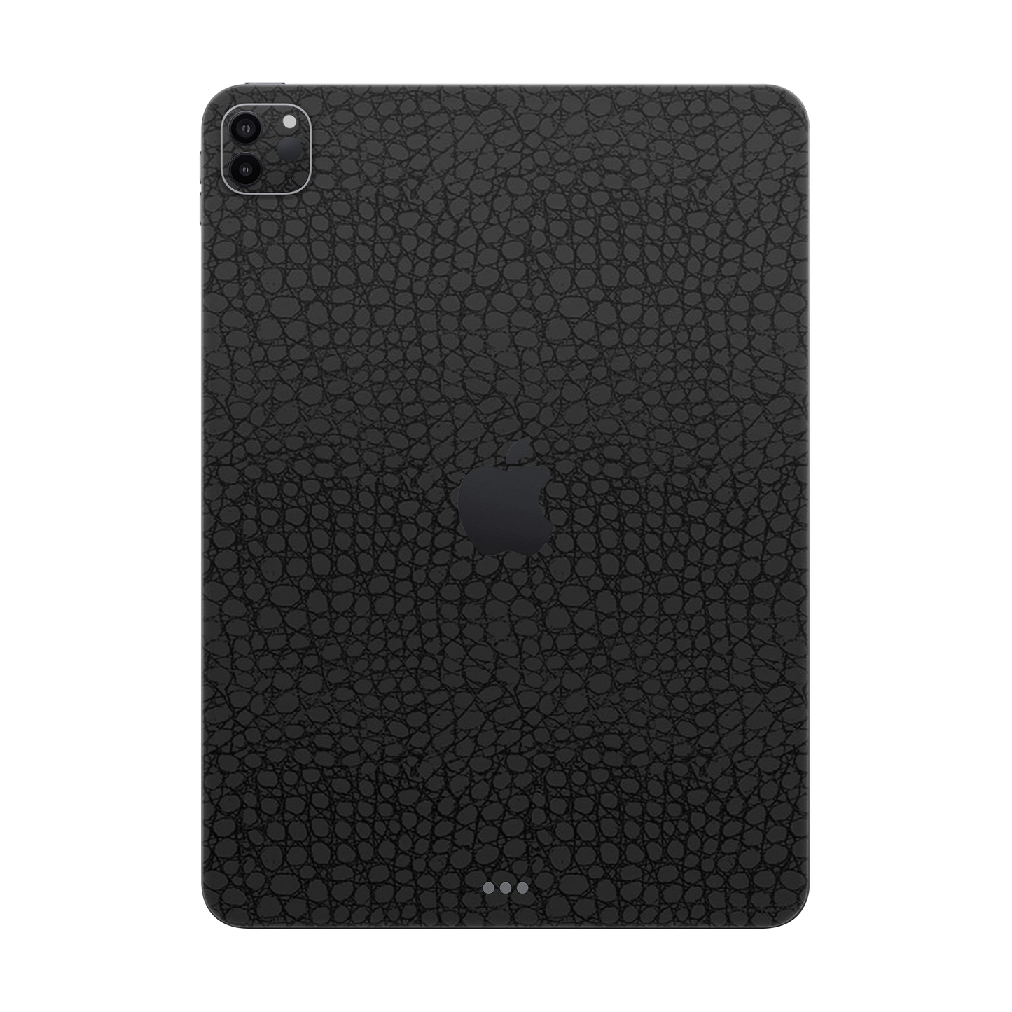 Folie de protectie iPad Pro 12.9" (4th Gen), eSkins Elegans, Skin Croco Negru