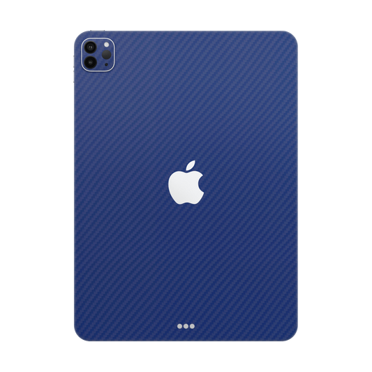 Skin iPad Pro 12.9" (5th Gen), Carbon 3D Blue 