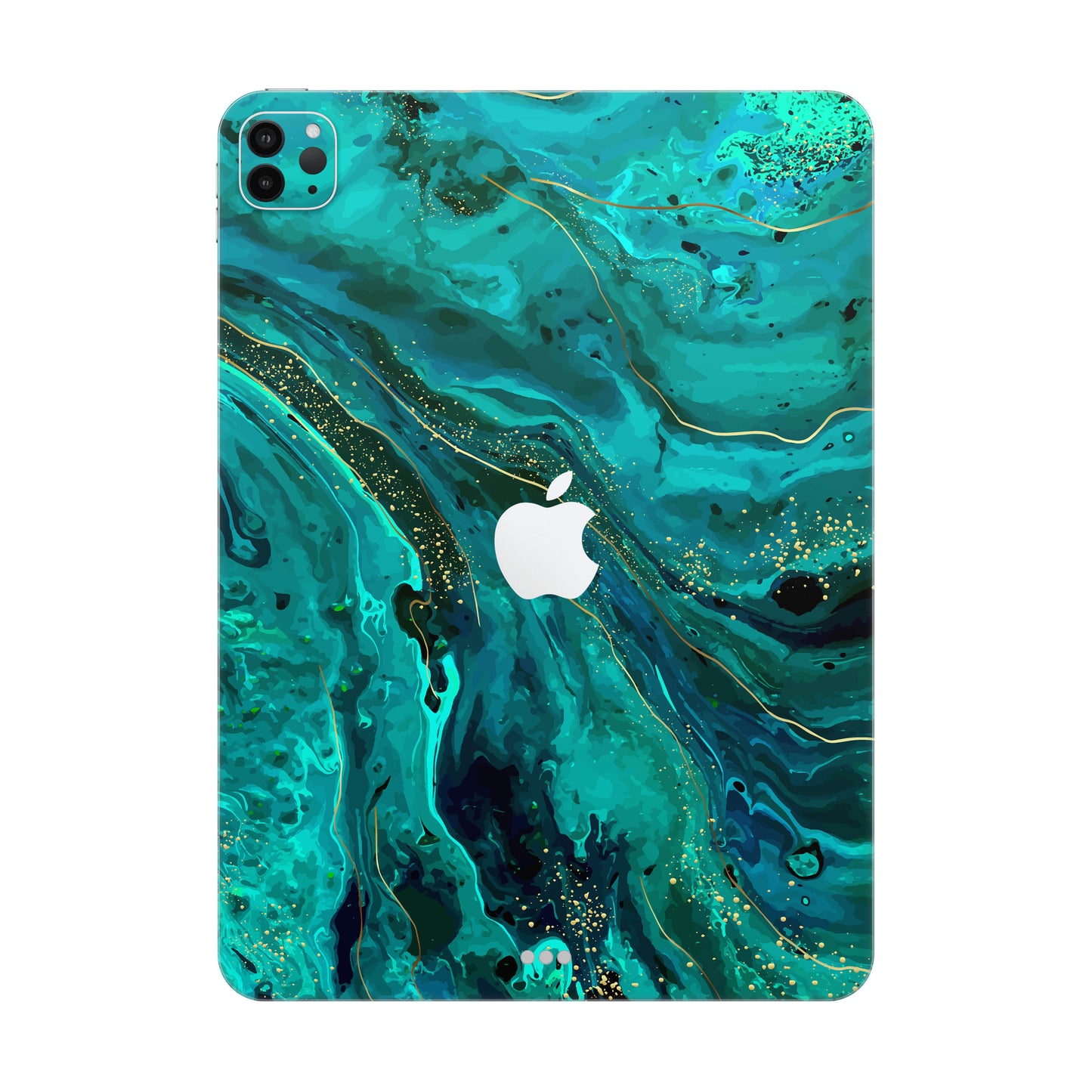 Folie de protectie iPad Pro 12.9" (5th Gen), eSkins Signature, Skin Celestial Lagoon