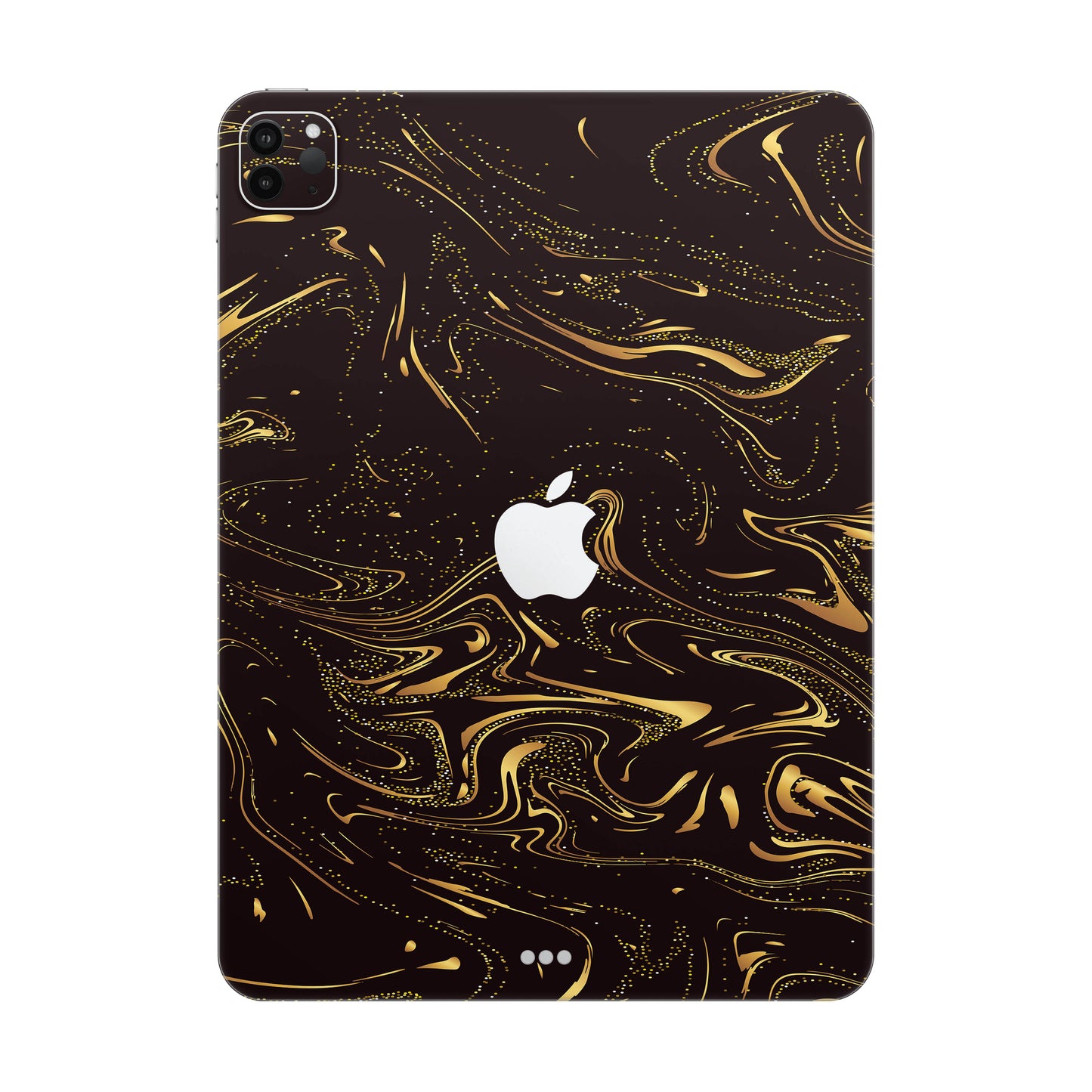 Folie de protectie iPad Pro 12.9" (5th Gen), eSkins Signature, Golden Noir
