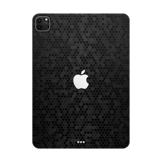 Skin iPad Pro 12.9" (5th Gen), Honeycomb 3D Black