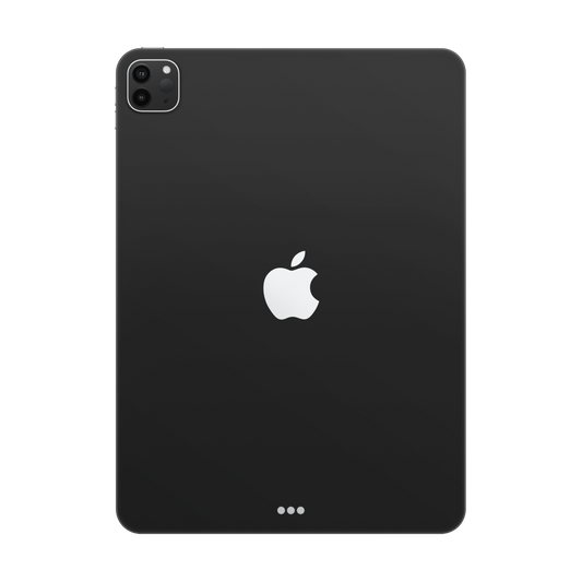 Folie de protectie iPad Pro 12.9" (5th Gen), eSkins Unique, Skin Mat Negru