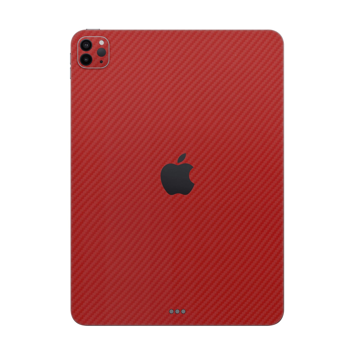 Folie de protectie iPad Pro 12.9" (6th Gen), eSkins Elegans, Skin Carbon Rosu