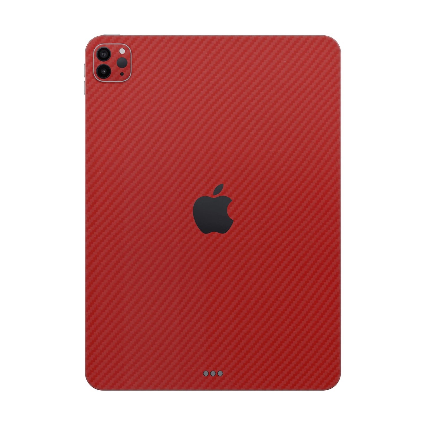 Folie de protectie iPad Pro 12.9" (6th Gen), eSkins Elegans, Skin Carbon Rosu