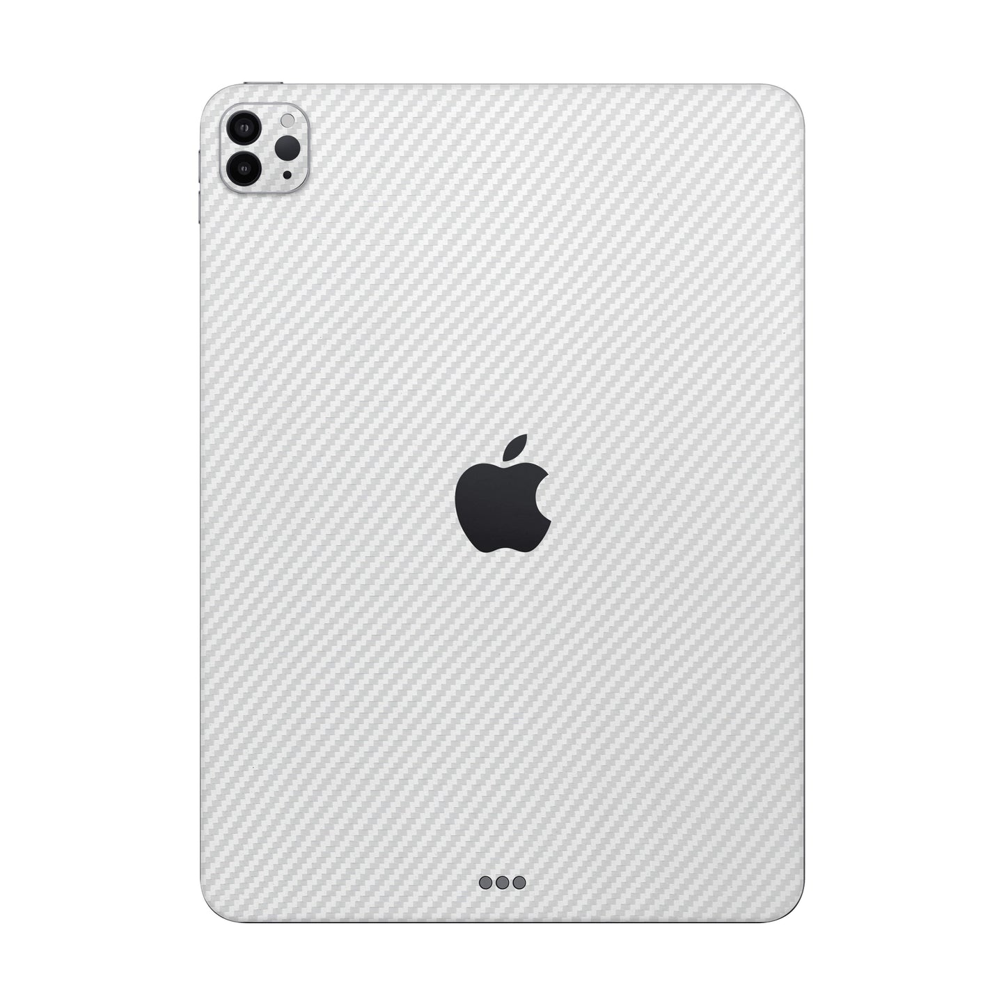 Folie de protectie iPad Pro 12.9" (6th Gen), eSkins Elegans, Skin Carbon Alb