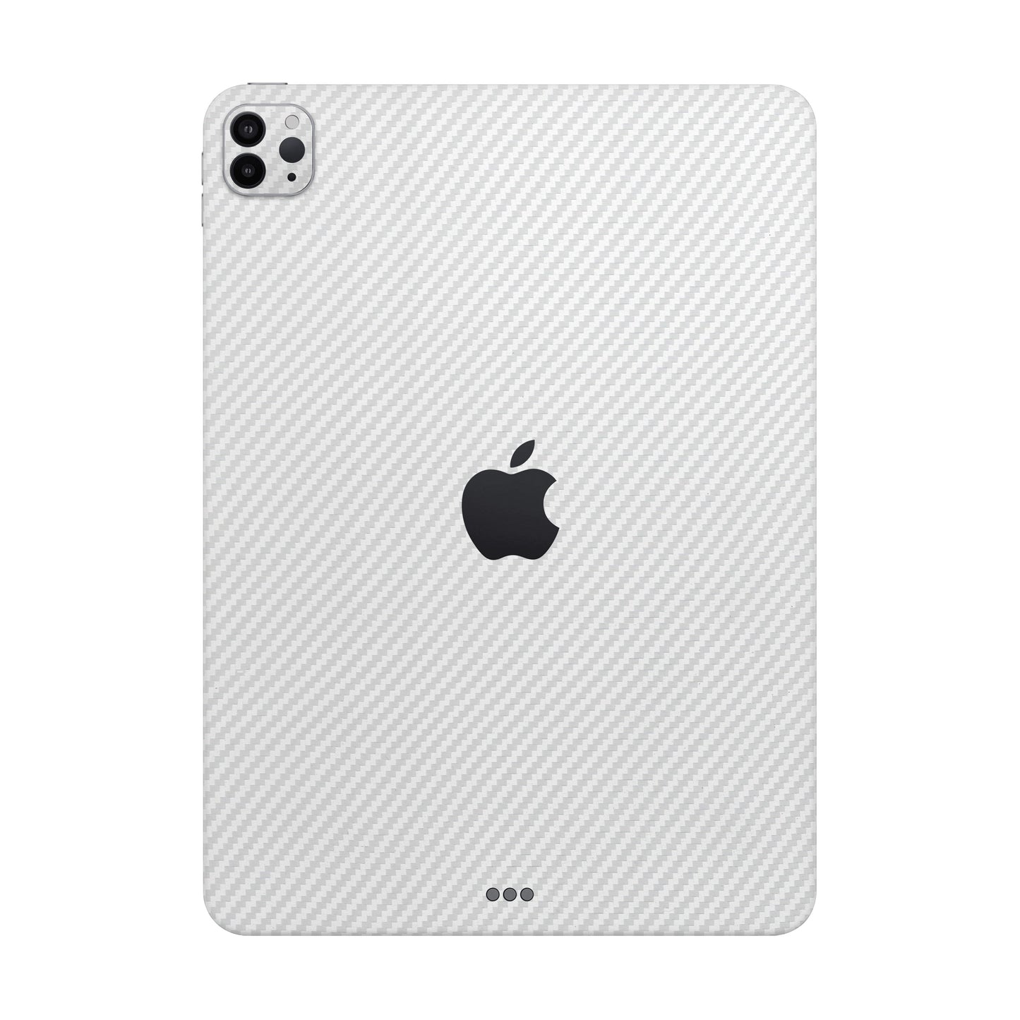 Folie de protectie iPad Pro 12.9" (6th Gen), eSkins Elegans, Skin Carbon Alb