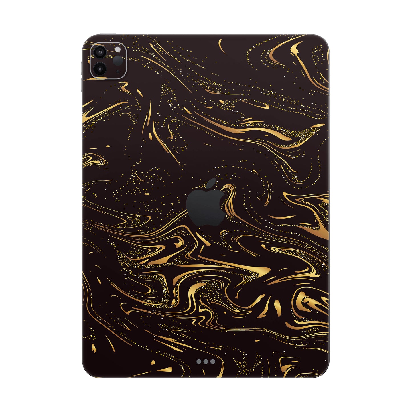 Folie de protectie iPad Pro 12.9" (6th Gen), eSkins Signature, Golden Noir
