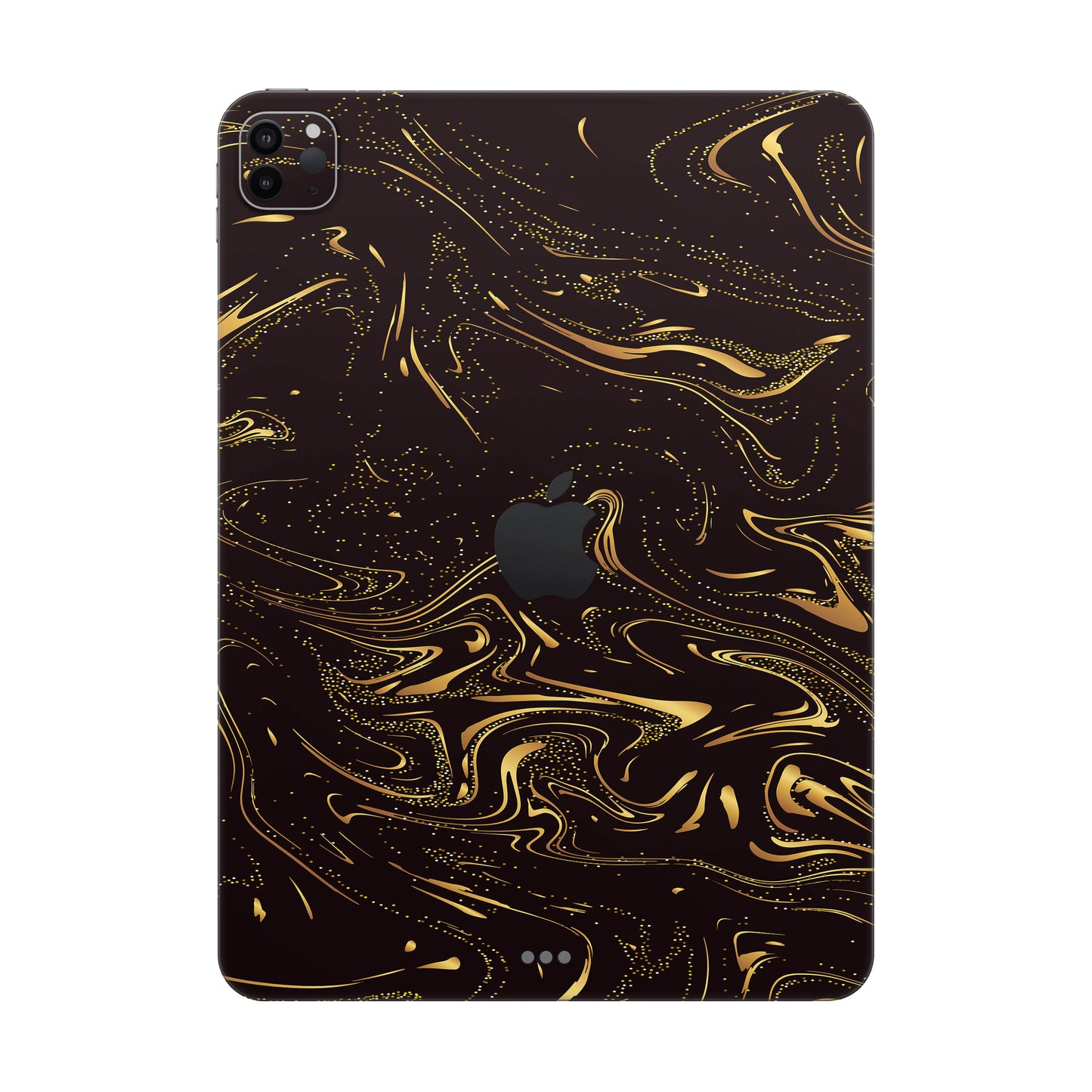 Folie de protectie iPad Pro 12.9" (6th Gen), eSkins Signature, Golden Noir