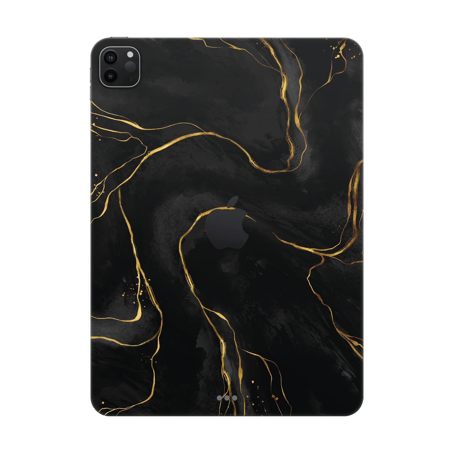 Folie de protectie iPad Pro 12.9" (6th Gen), eSkins Signature, Skin Golden Onyx