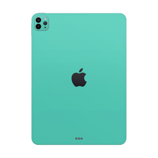 Folie de protectie iPad Pro 12.9" (6th Gen), eSkins Unique, Skin Mat Verde Menta