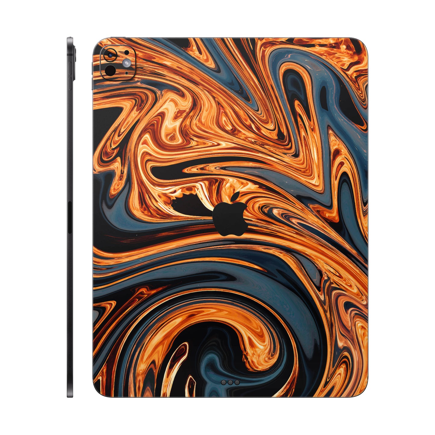 Folie de protectie iPad Pro 13" (2024), eSkins Signature, Skin Amber Blaze