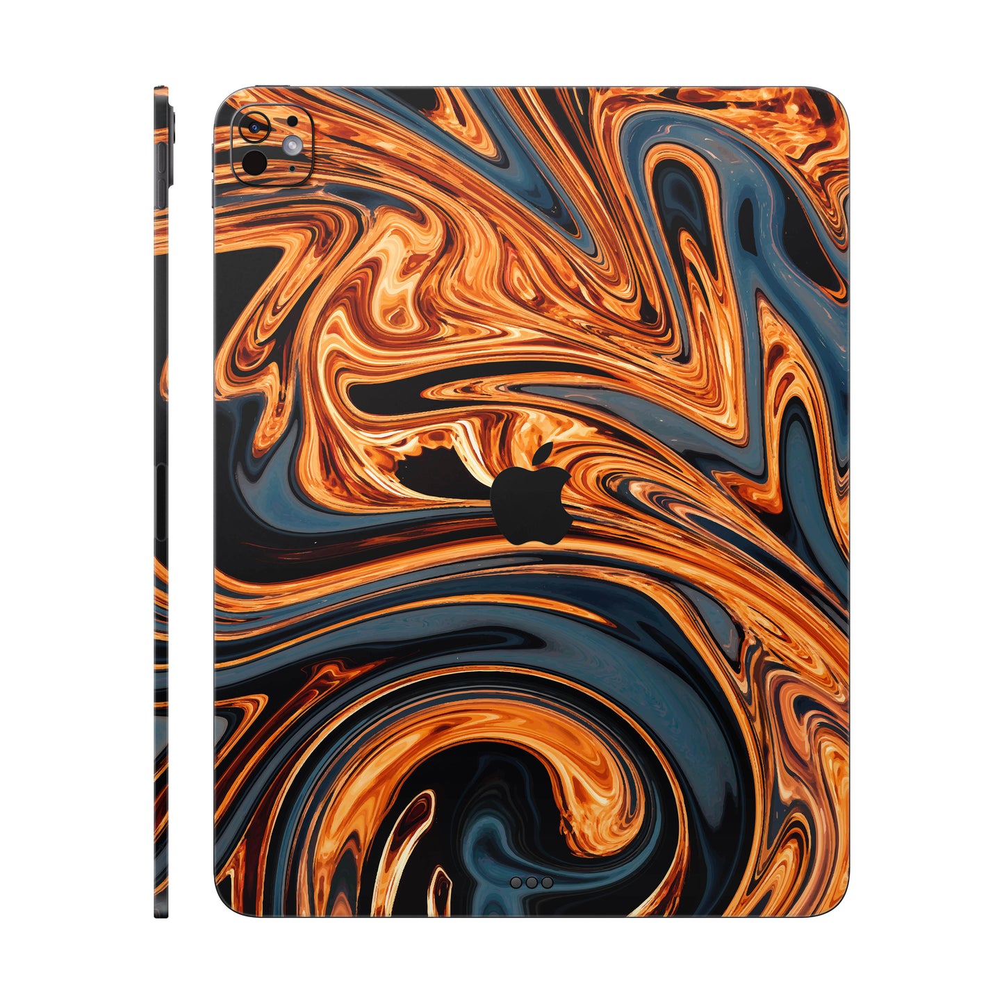 Folie de protectie iPad Pro 13" (2024), eSkins Signature, Skin Amber Blaze