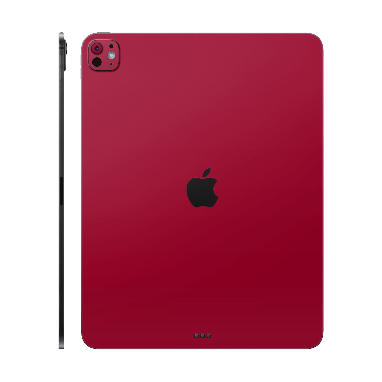 Folie de protectie iPad Pro 13" (2024), eSkins Unique, Skin Mat Rosu
