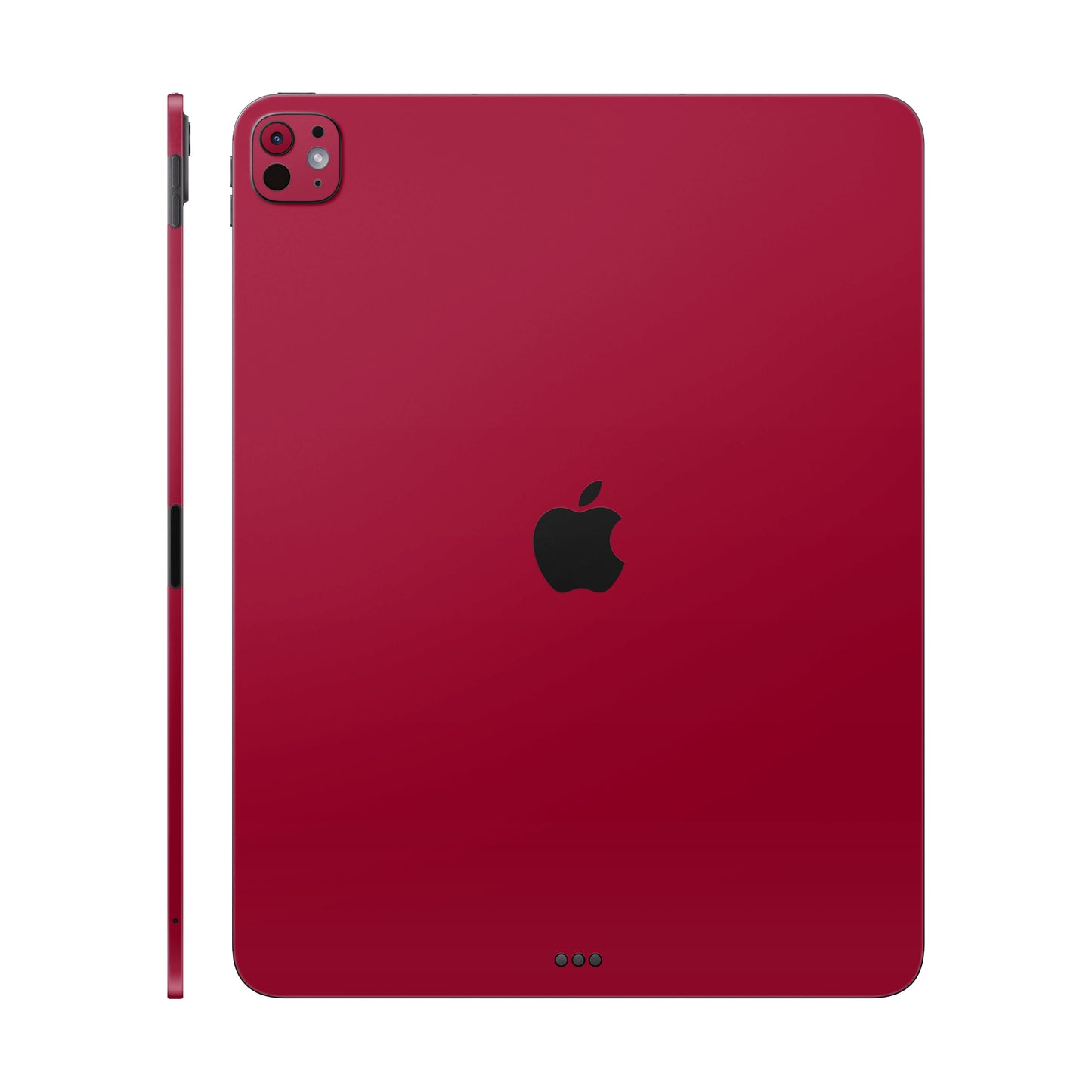Folie de protectie iPad Pro 13" (2024), eSkins Unique, Skin Mat Rosu