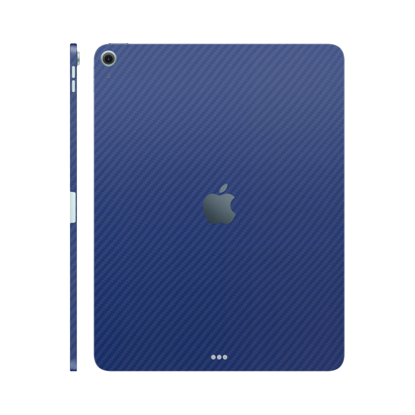 Folie de protectie iPad Air 11" (2026, M4), eSkins Elegans, Skin Carbon Albastru