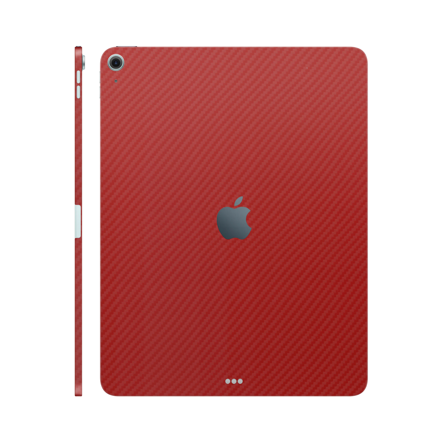 Folie de protectie iPad Air 11" (2026, M4), eSkins Elegans, Skin Carbon Rosu