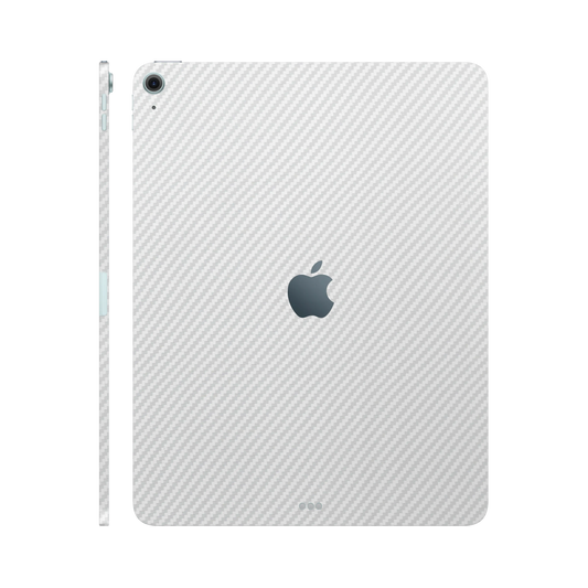 Folie de protectie iPad Air 11" (2026, M4), eSkins Elegans, Skin Carbon Alb