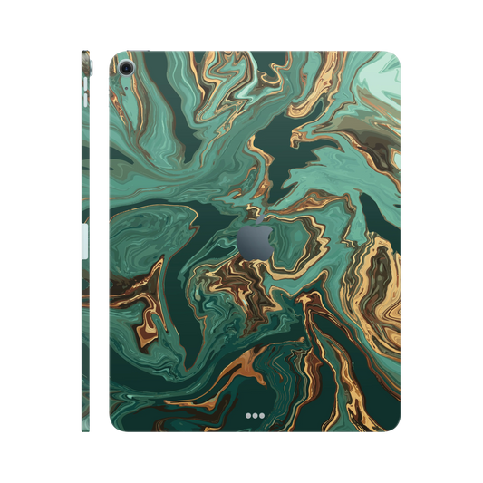 Folie de protectie iPad Air 11" (2026, M4), eSkins Signature, Skin Emerald Flow