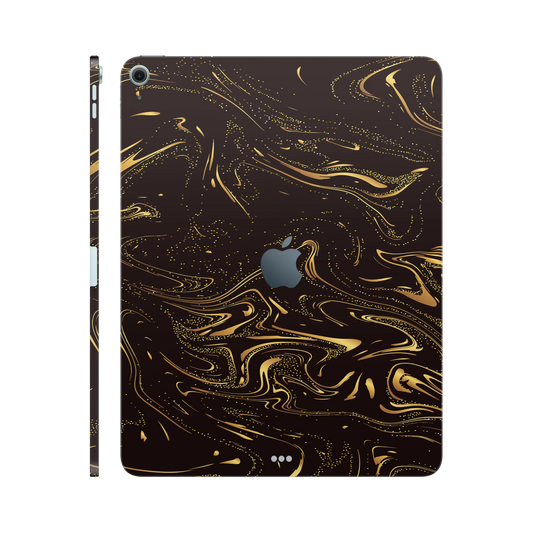 Folie de protectie iPad Air 11" (2026, M4), eSkins Signature, Golden Noir