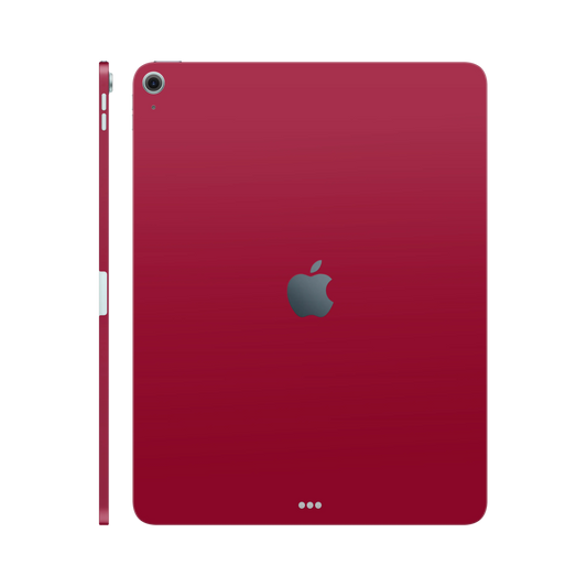Folie de protectie iPad Air 11" (2026, M4), eSkins Unique, Skin Mat Rosu