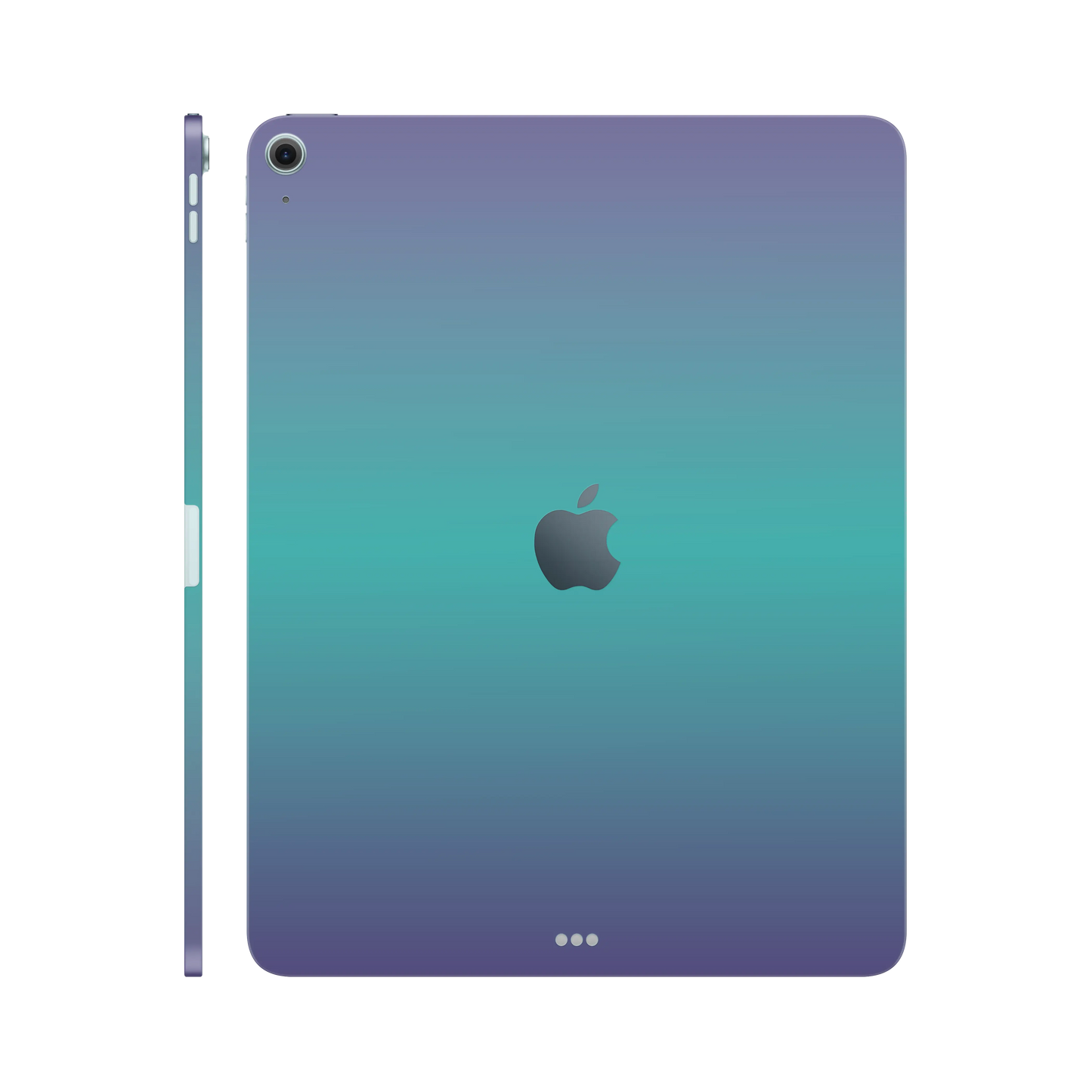Folie de protectie iPad Air 11" (2026, M4), eSkins Unique, Skin Cameleon Turcoaz-Lavanda