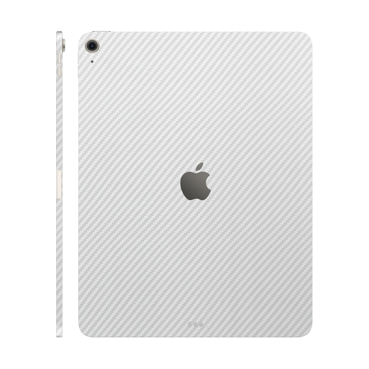 Folie de protectie iPad Air 13" (2026, M4), eSkins Elegans, Skin Carbon Alb