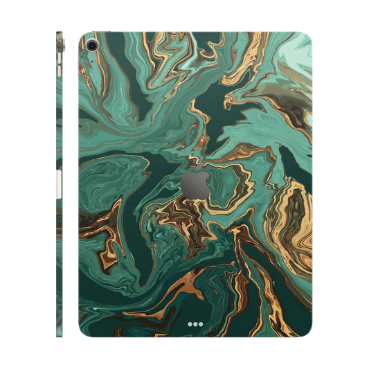 Folie de protectie iPad Air 13" (2026, M4), eSkins Signature, Skin Emerald Flow