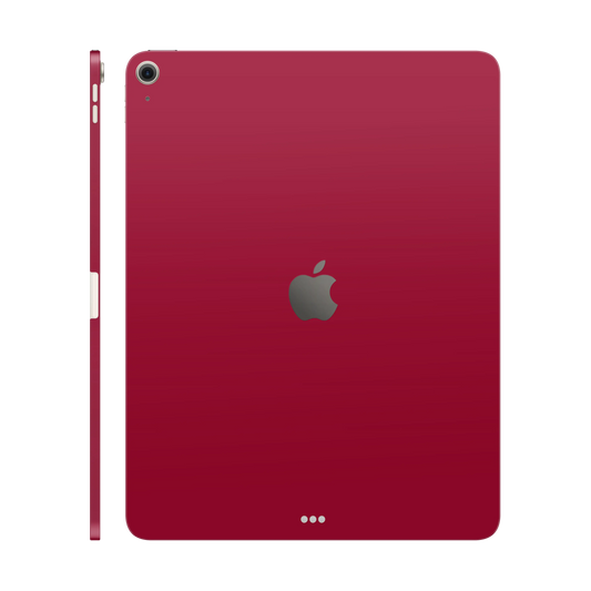 Folie de protectie iPad Air 13" (2026, M4), eSkins Unique, Skin Mat Rosu