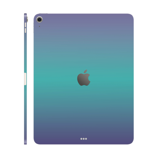 Folie de protectie iPad Air 13" (2026, M4), eSkins Unique, Skin Cameleon Turcoaz-Lavanda