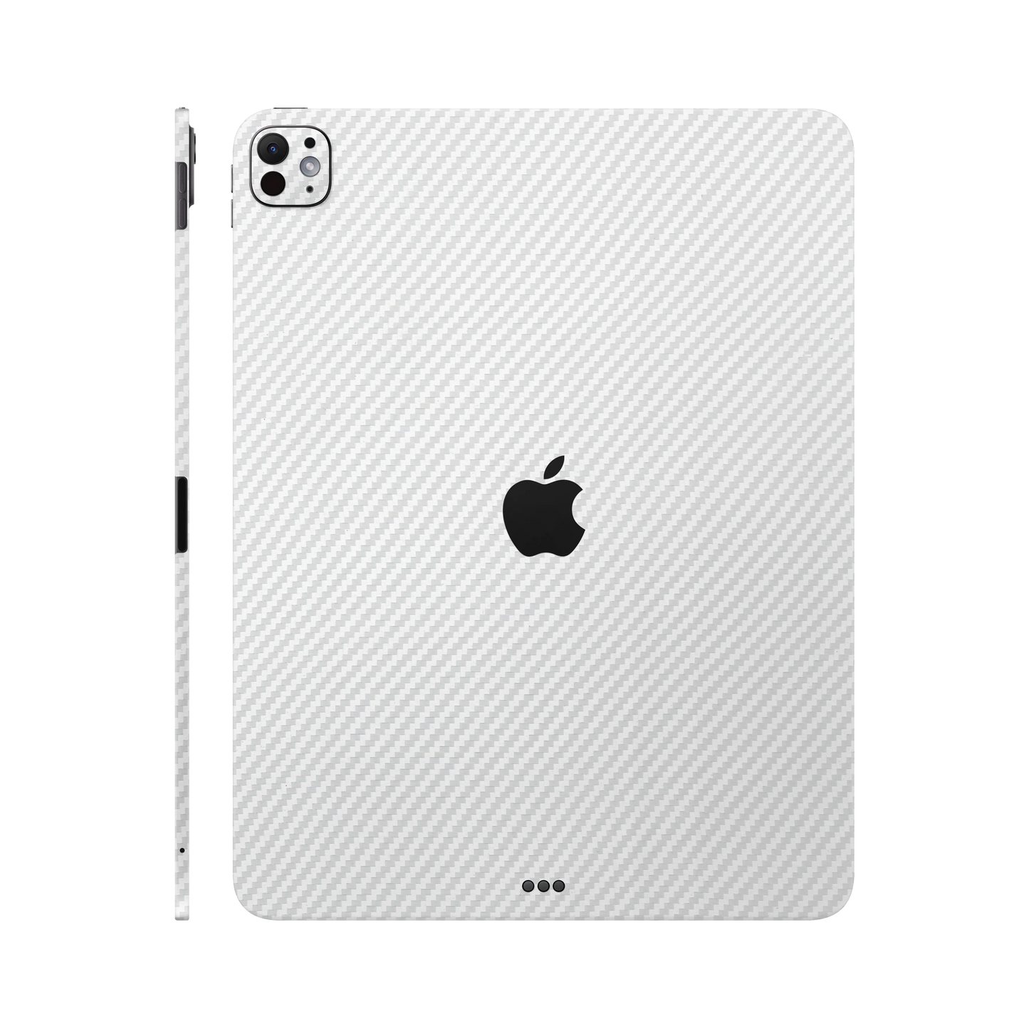 Folie de protectie iPad Pro 11" (2025, M5), eSkins Elegans, Skin Carbon Alb