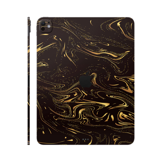 Folie de protectie iPad Pro 11" (2025, M5), eSkins Signature, Golden Noir