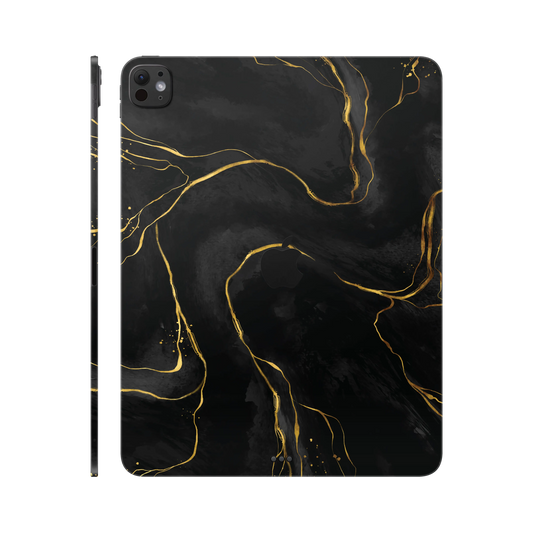 Folie de protectie iPad Pro 11" (2025, M5), eSkins Signature, Skin Golden Onyx