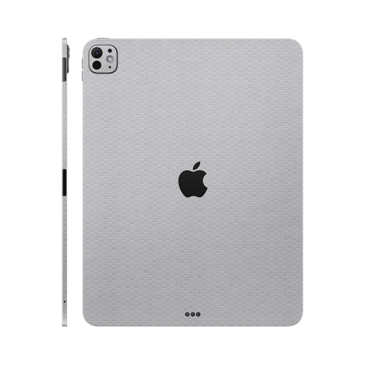 Folie de protectie iPad Pro 11" (2025, M5), eSkins Elegans, Skin Honeycomb Gri