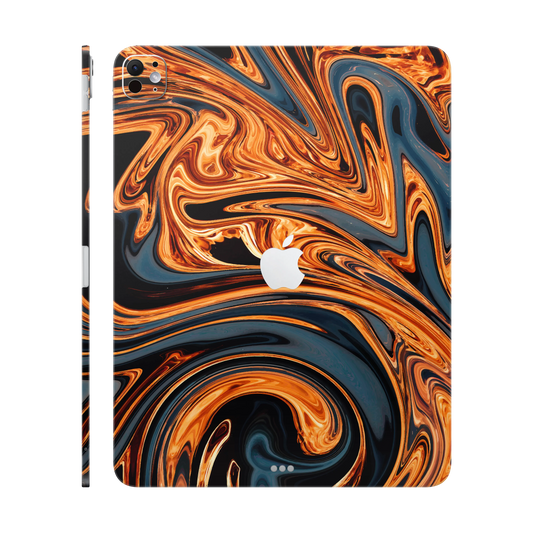 Folie de protectie iPad Pro 13" (2025, M5), eSkins Signature, Skin Amber Blaze