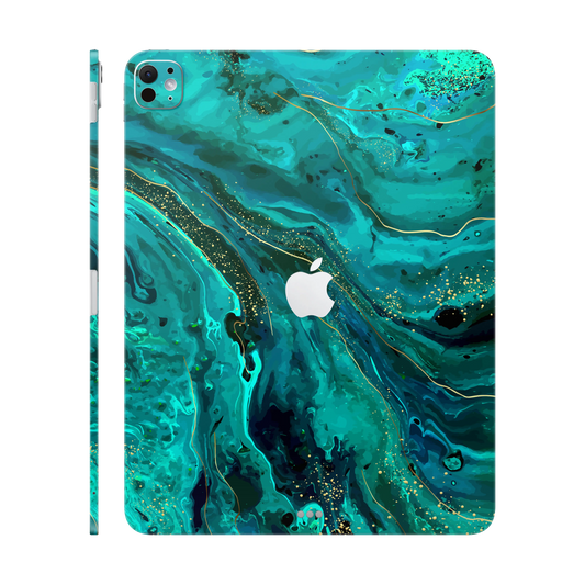 Folie de protectie iPad Pro 13" (2025, M5), eSkins Signature, Skin Celestial Lagoon